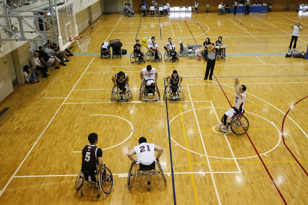 車椅子バスケットボール WHEELCHAIRBASKETBALL