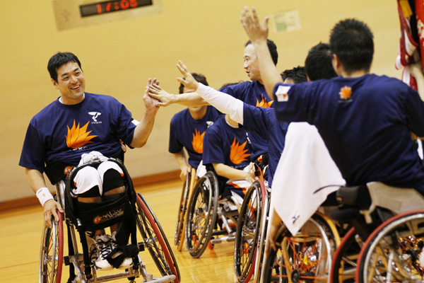 車椅子バスケットボール WHEELCHAIRBASKETBALL