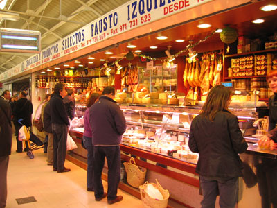 サンタカタリナ市場の肉屋さん
