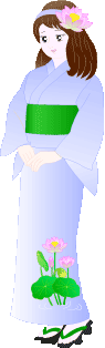 蓮の花の少女