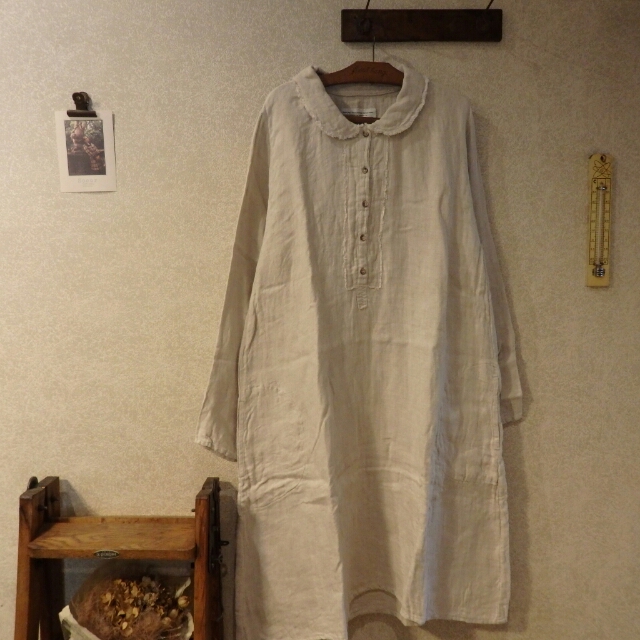 cheer札幌 hibi リネンベスト 暮らしの日常着｜cheer札幌 ダブルガーゼ