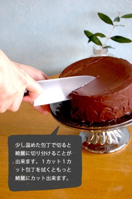 パリパリチョコのジェラートアイスケーキ