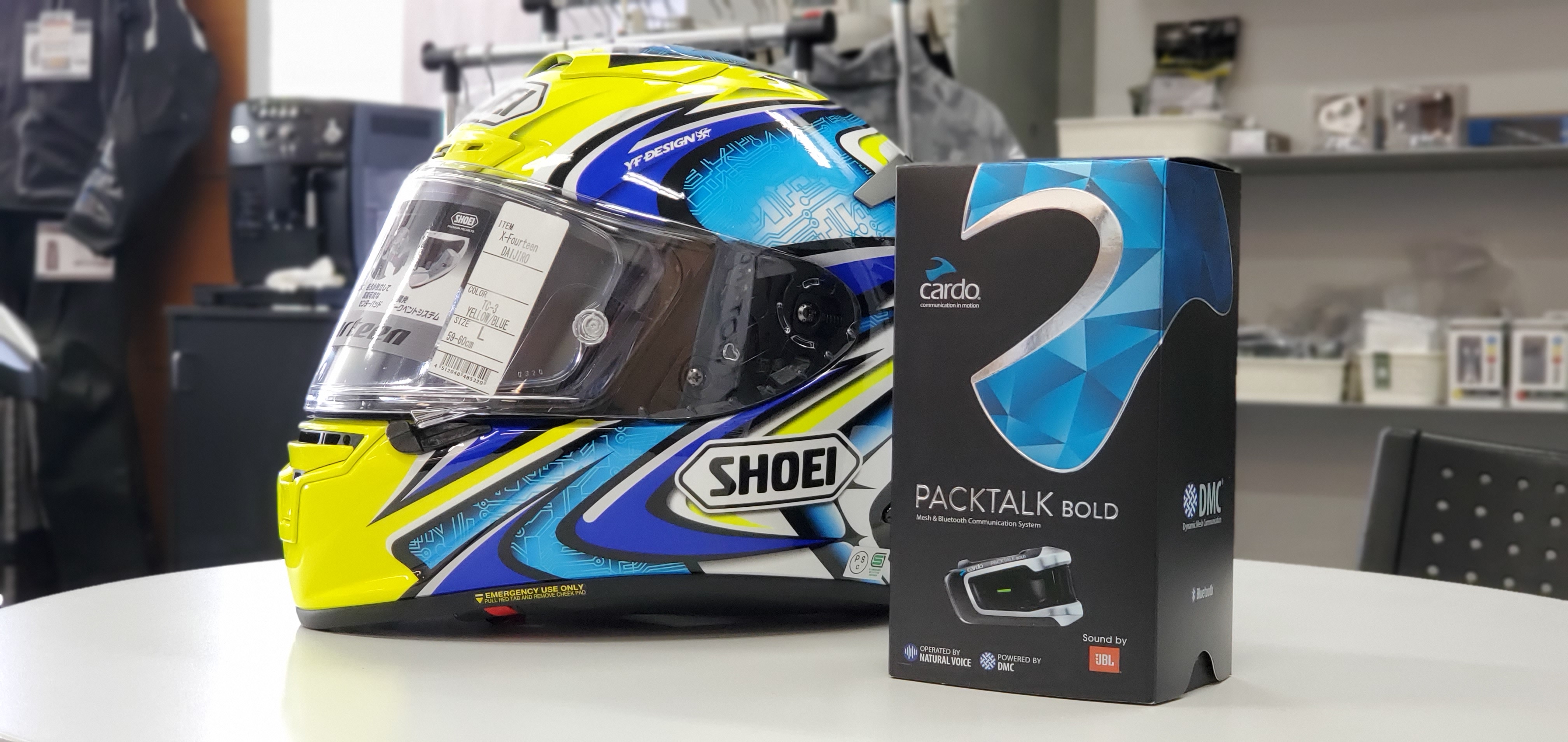 SHOEI X-14 インカム付き