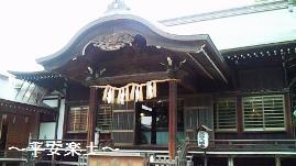 葛飾八幡宮拝殿
