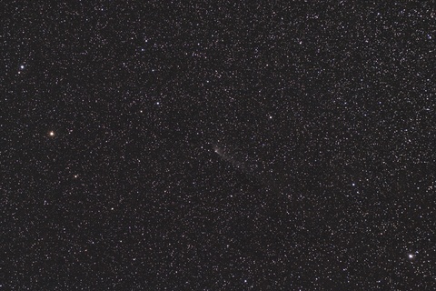 こぐま座とパンスターズ彗星