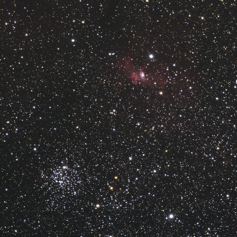 M52とバブル星雲