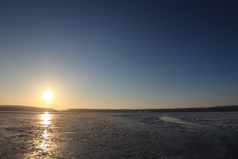 減ってきた流氷