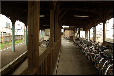 福井鉄道 田原町駅 駅舎内