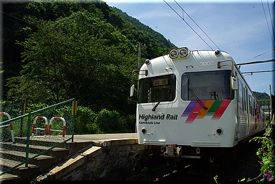 新島々駅 3000系