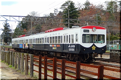 近江鉄道 パトカー電車