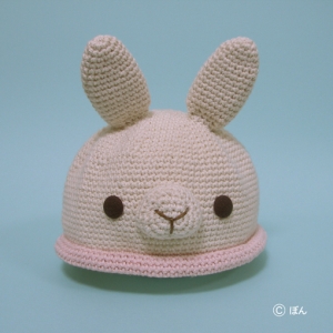 ベビーうさぎ帽子