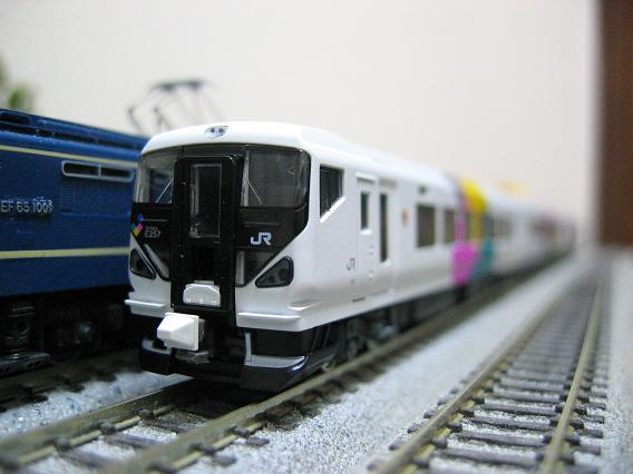 Nゲージ鉄道模型】KATO E257系「あずさ・かいじ」 我が家鉄道に入線