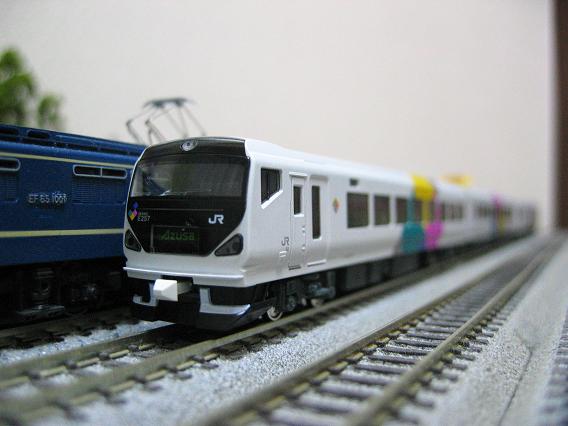 Nゲージ鉄道模型】KATO E257系「あずさ・かいじ」 我が家鉄道に入線