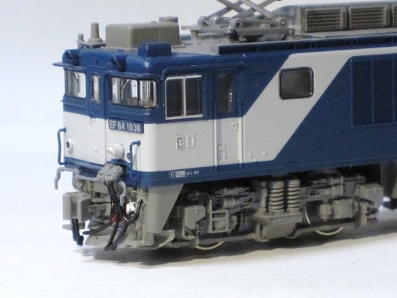 Nゲージ鉄道模型】銀河モデルの区名札をKATOのEF64貨物新更新色