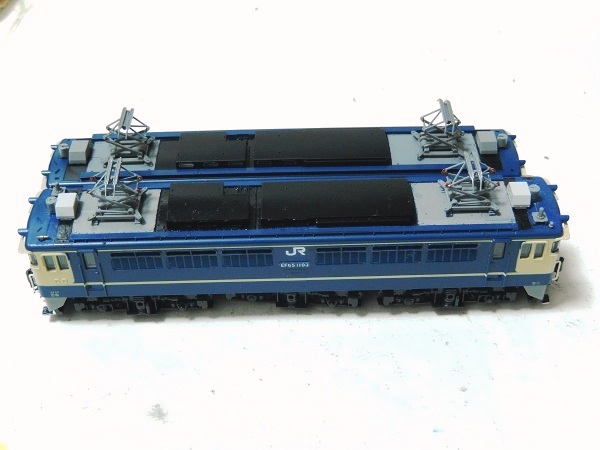 Nゲージ鉄道模型】TOMIX EF65-1000(田端運転所）とKATOのEF65-1000田端