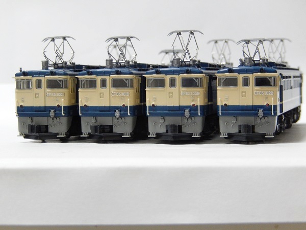 Nゲージ鉄道模型】KATO EF65-1000前期型4両を国鉄宇都宮仕様に！塗装編
