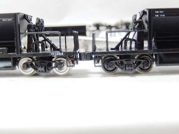 Nゲージ鉄道模型】TOMIX ホキ800の車輪を黒く塗って男前に