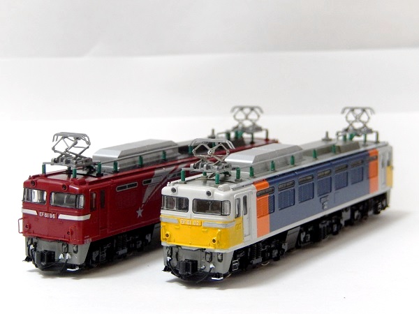 Nゲージ鉄道模型】KATOEF58とEF81KATOAssyパーツでオレンジLEDを