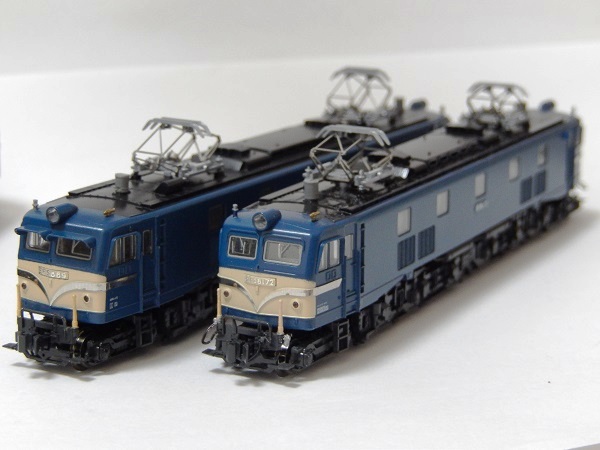 Nゲージ鉄道模型】KATOEF58とEF81KATOAssyパーツでオレンジLEDを