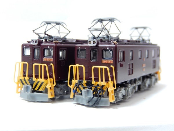 Nゲージ鉄道模型】鉄コレ東武ED5060 ディテールアップ工事完成！編