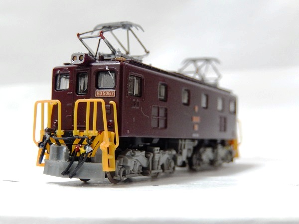 Nゲージ鉄道模型】鉄コレ東武ED5060 ディテールアップ工事完成！編