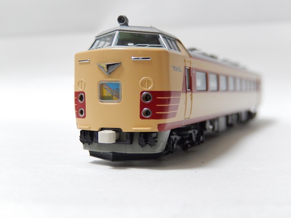 Nゲージ鉄道模型】KATO 485系クハ481-300を仙台運転所所属車に工事 Nゲージ鉄道模型】KATO 485系クハ481-300を仙台運転所所属車に工事