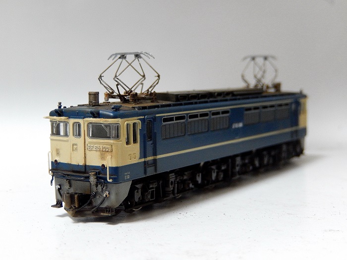 Nゲージ鉄道模型】KATO 国鉄EF65-1000番台をタミヤウエザリング