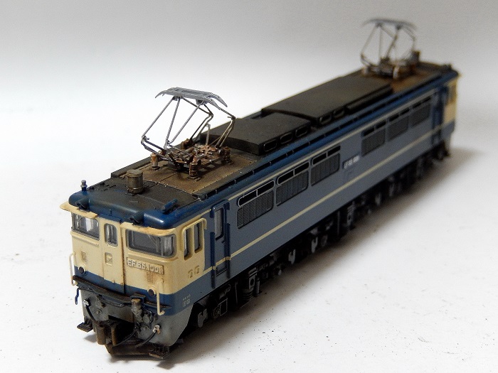 KATO EF65下関総合車両所 褪色・ウェザリング加工 KATO EF65下関総合