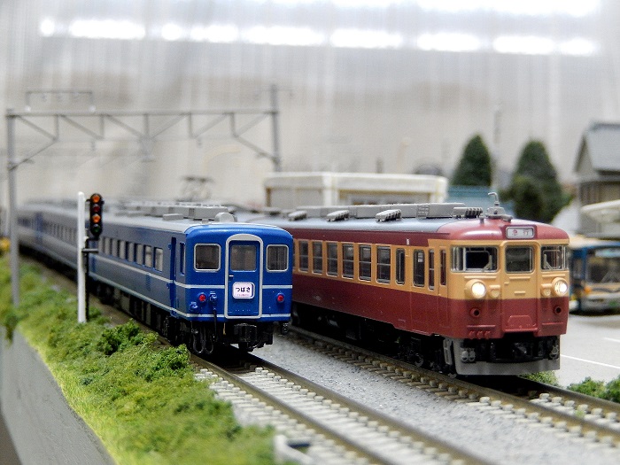 ◇◇国鉄14系座席車 臨時特急【 つばさ51号 】○秋 鉄製愛称