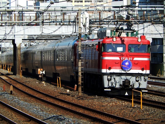 JR東日本北斗星　開放B寝台下段のベッド　本物　ブルートレイン　鉄道部品　鉄道旅 rectangle_large_type_2_05d1267