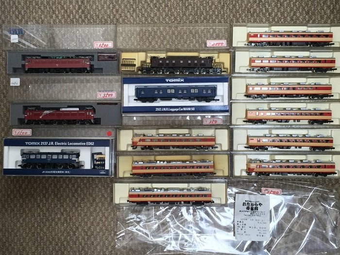Nゲージ鉄道模型】おたからやさんでNゲージ鉄道模型色々お宝を
