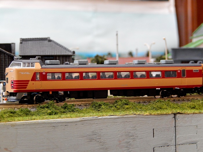 日本国有鉄道485系交直両用特急型電車側面方向幕 40コマタイプ