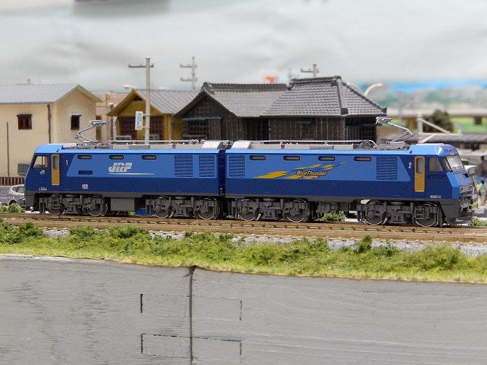 Nゲージ鉄道模型】KATO EH200量産型 ブルーサンダー入線しました