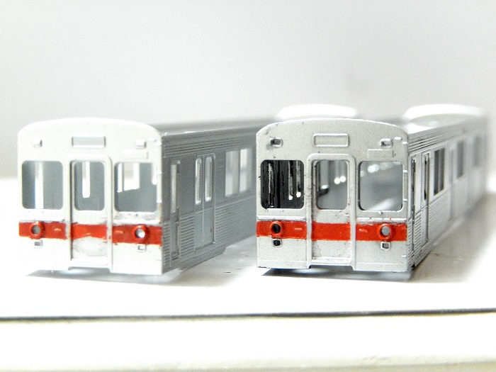 Nゲージ鉄道模型】鉄コレ 東急8000系入線 ディテールアップ工作 Nゲージ鉄道模型】鉄コレ 東急8000系入線 ディテールアップ工作