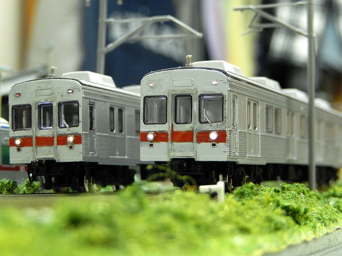 Nゲージ鉄道模型】鉄コレ東急8000系 きらめきライトでライト点灯 Nゲージ鉄道模型】鉄コレ東急8000系 きらめきライトでライト点灯