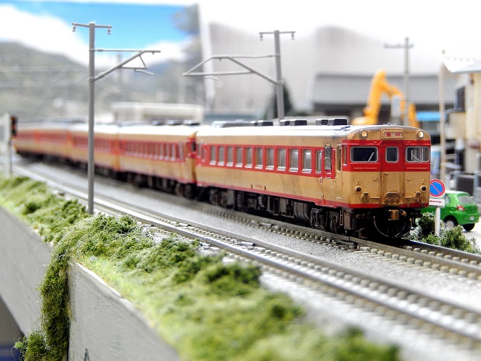Nゲージ鉄道模型】KATOキハ58急行「おが1号」難所を克服せよ Nゲージ鉄道模型】KATOキハ58急行「おが1号」難所を克服せよ