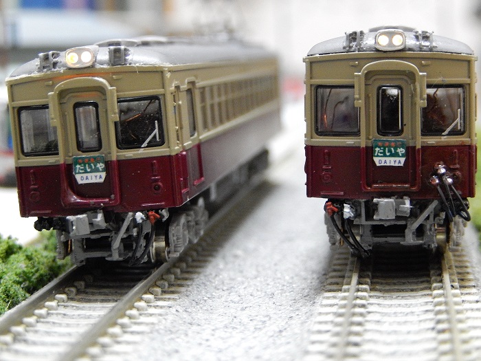 鉄道模型　秋バージョン N】 Autumn in Japan Rockshed Railway Diorama / Model