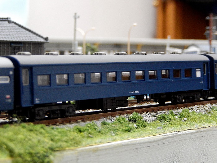 KATO Ｎゲージ　スハ43系旧形客車10両 高崎運転所 旧型客車（スエ78 15＋スハ43系） が入線です。KATO