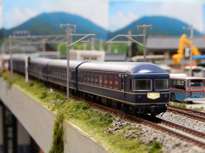 KATO　２０系　あけぼの KATO 20系 寝台特急「あけぼの」 : なみとの風