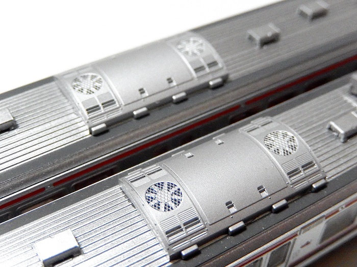 Nゲージ鉄道模型】鉄コレ719系磐越西線あかべぇ塗装 ウェザリング
