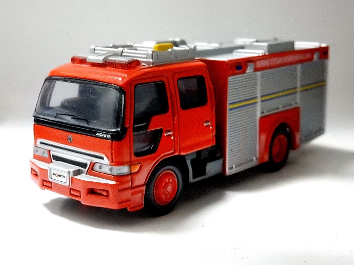 自動車事業部】＜消防車ミニカー改造工作＞1/64ダイヤペット日野
