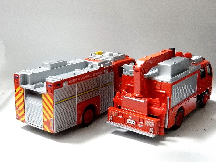 自動車事業部】＜消防車ミニカー改造工作＞1/64ダイヤペット日野