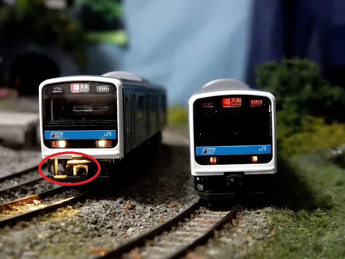 Nゲージ鉄道模型】TOMIX209系0番台 京浜東北線ライトLED化＆遮光