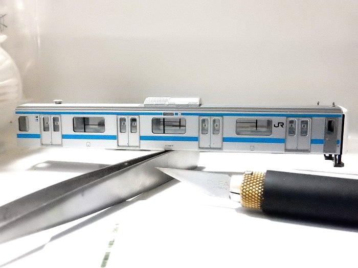 Nゲージ鉄道模型】TOMIX209系0番台京浜東北線銀河モデルパーツのドア窓