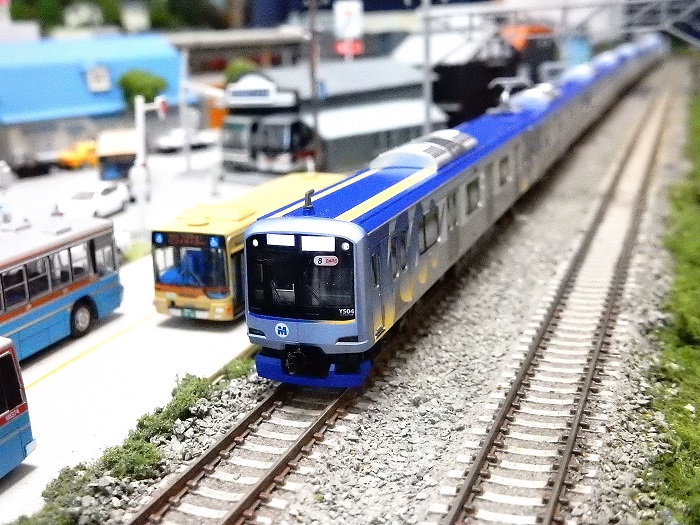 Nゲージ鉄道模型】＜入線報告＞KATO 横浜高速鉄道Y500系 8両が