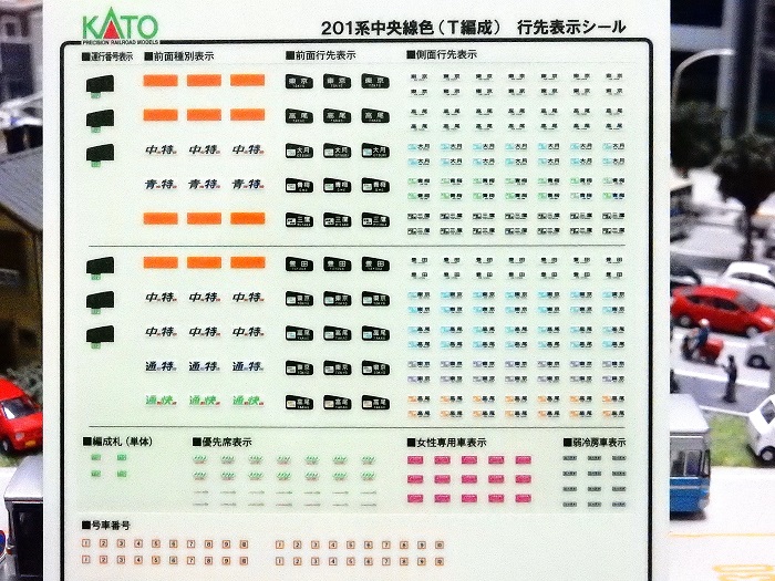 Nゲージ鉄道模型】＜入線報告＞KATO 201系中央線色(T編成)基本+増結10