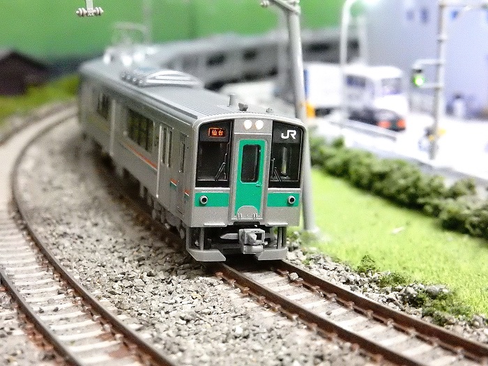 Nゲージ鉄道模型】＜入線報告＞KATO Nゲージ 701系1000番台 仙台色 4両