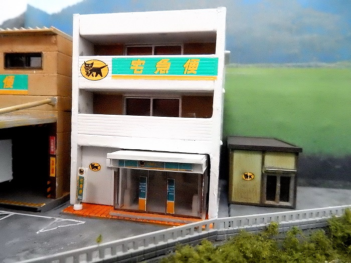 Nゲージジオラマ自宅新レイアウト製作記】 お立ち台カーブポイント付近