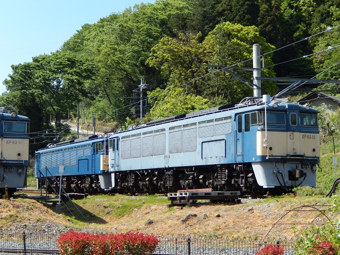 碓氷峠　横軽　EF63電気機関車茶色　ロクサン 碓氷峠横軽EF63電気機関車茶色ロクサン
