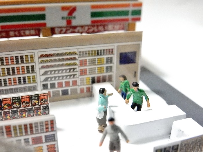 Nゲージジオラマ自宅新レイアウト製作記】 TOMIXコンビニエンス